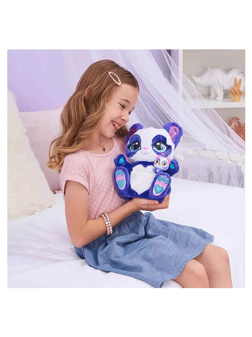 Peek A Roo  İnteraktif Pelüş Panda Roo SPM 6060420-1