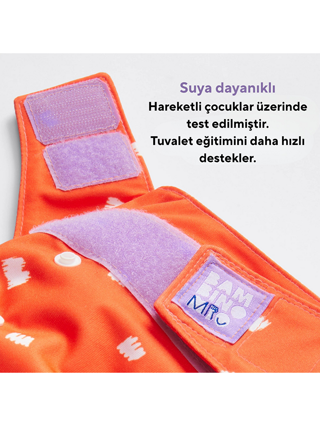 Yıkanabilir Bebek Bezi 0-54 Ay Splash-5