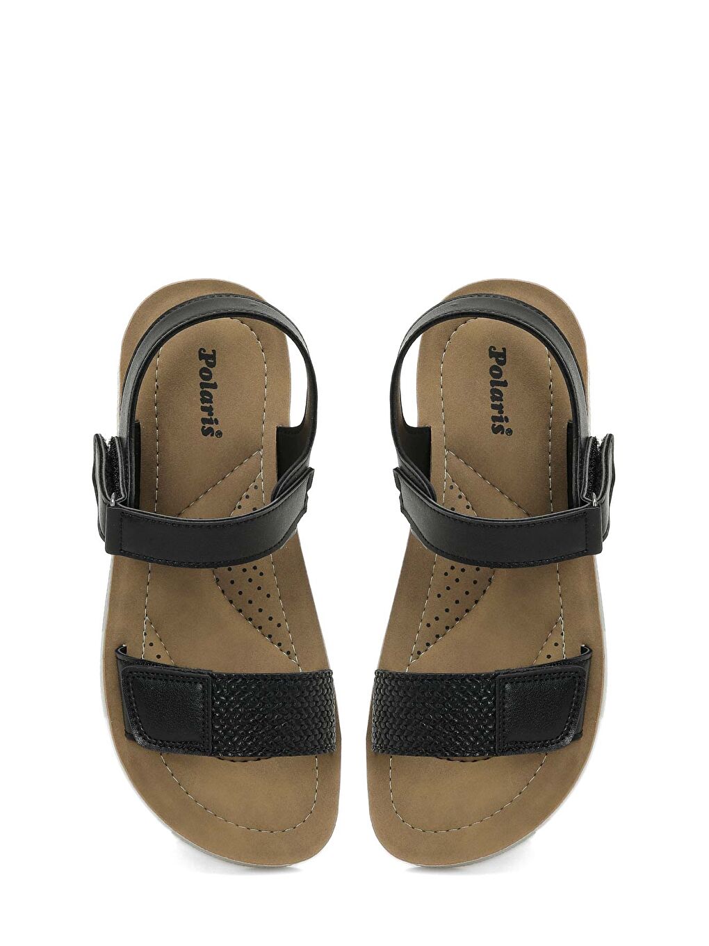 409105.Z Siyah Kadın Comfort Sandalet-3