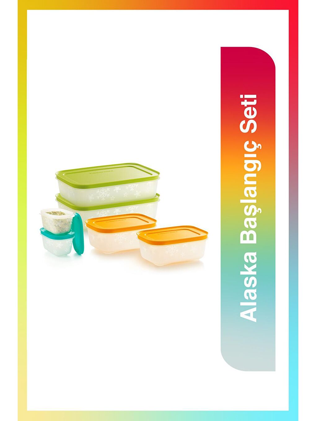 Tupperware Karışık Alaska Başlangıç Seti