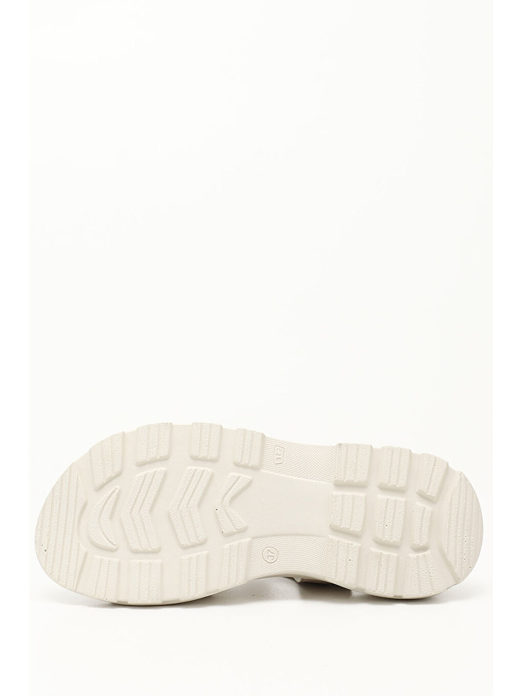 Bej Kadın BEJ-CAMEL Cırt Bantlı Toka Detaylı Comfort Sandalet-3