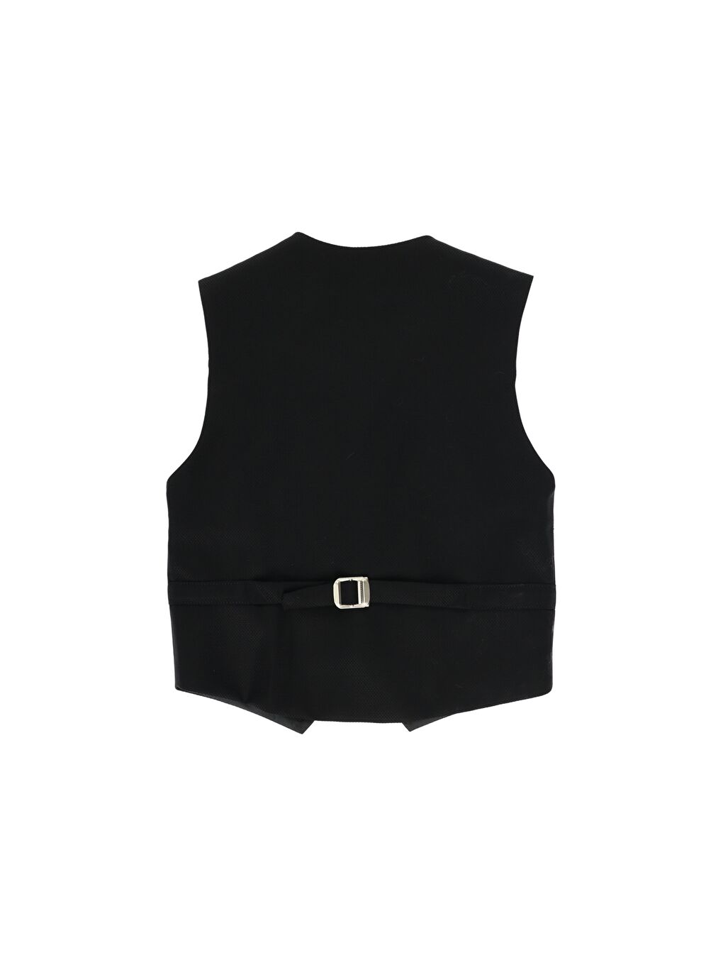 Erkek Çocuk Şal Yaka Yelekli Siyah Smokin Takım-3