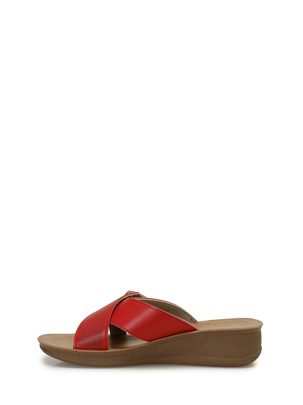 409011.Z6FX Kırmızı Kadın Ev Terliği-2