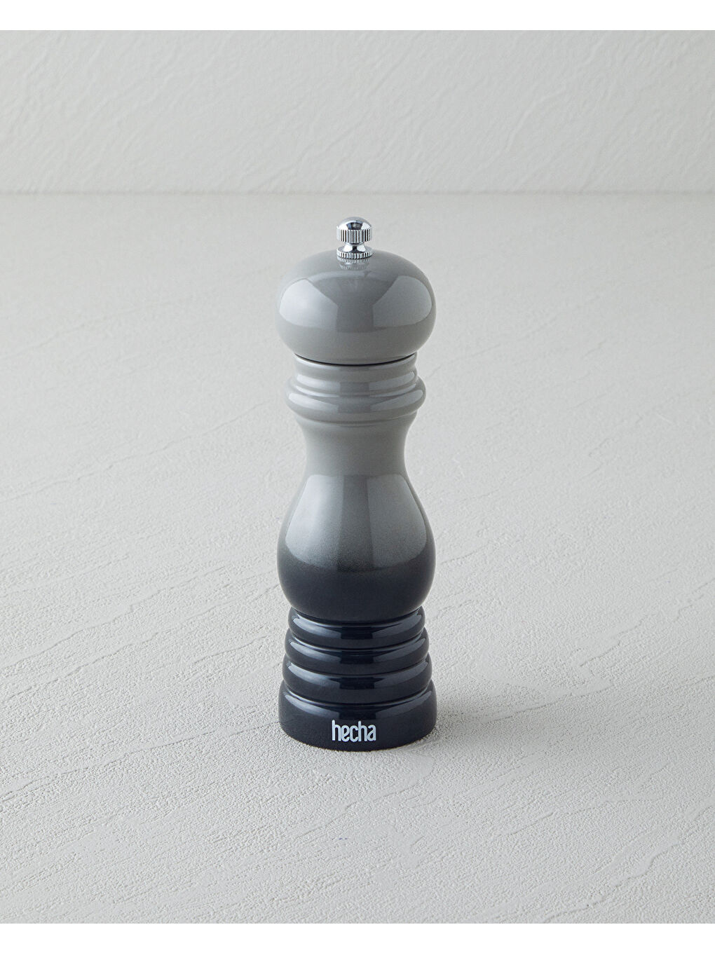 Renksiz Meşe Değirmen 15 cm Siyah