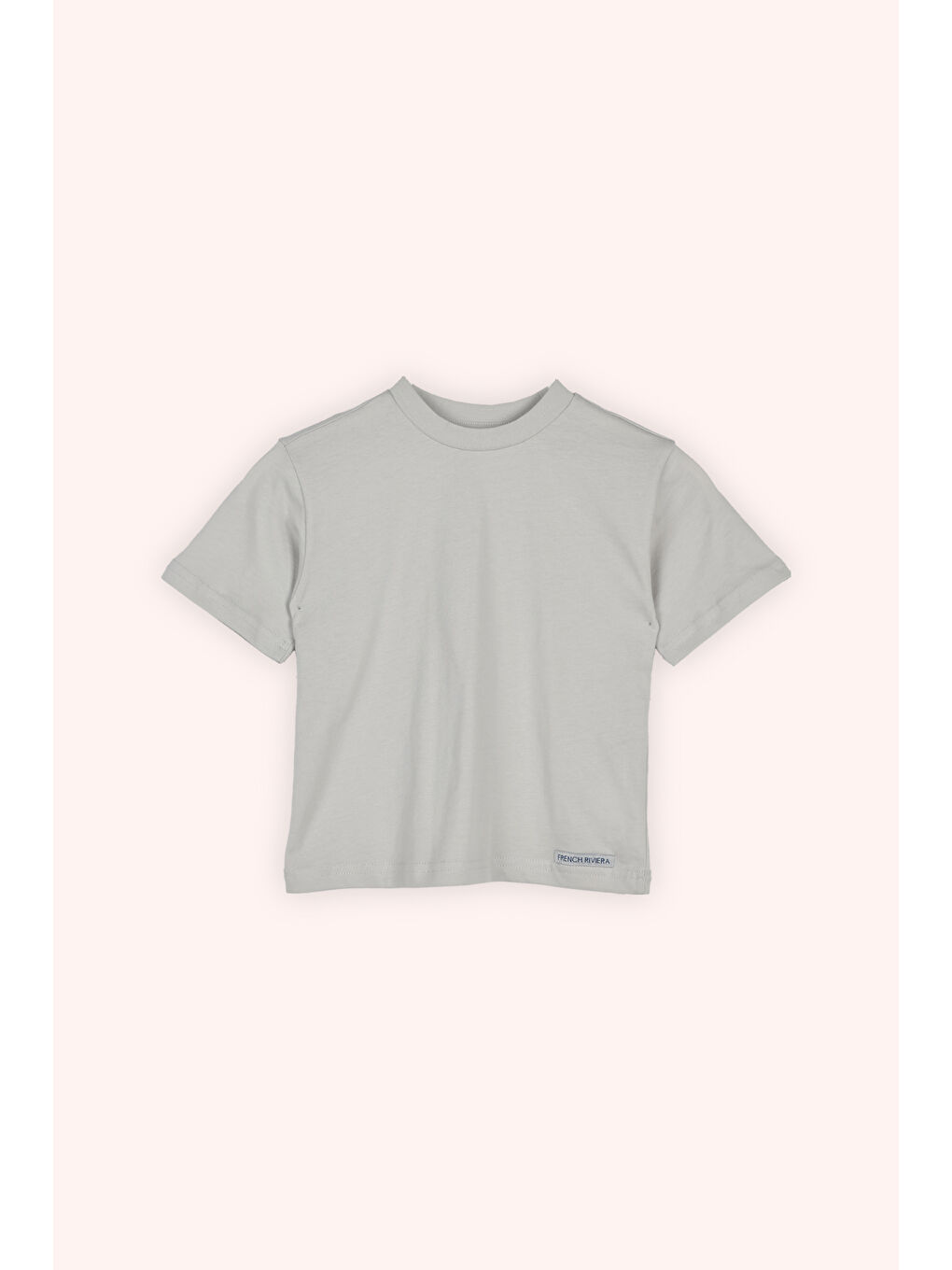 Erkek Çocuk Kısa Kollu T-Shirt Gri