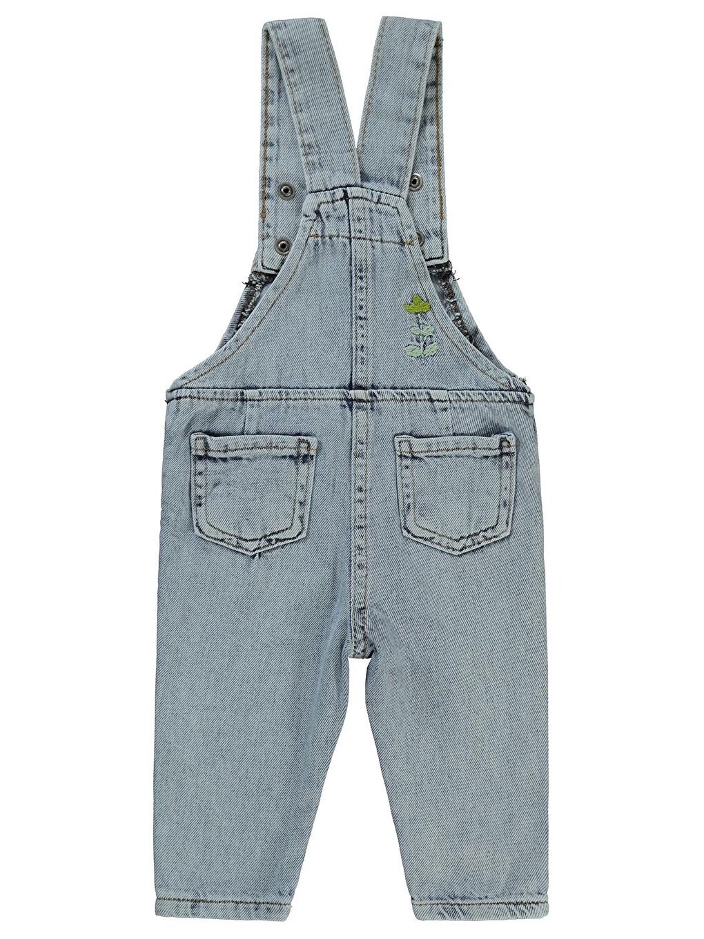 Baby Nakışlı 6-18 Ay Salopet - Mavi 6-9 Ay