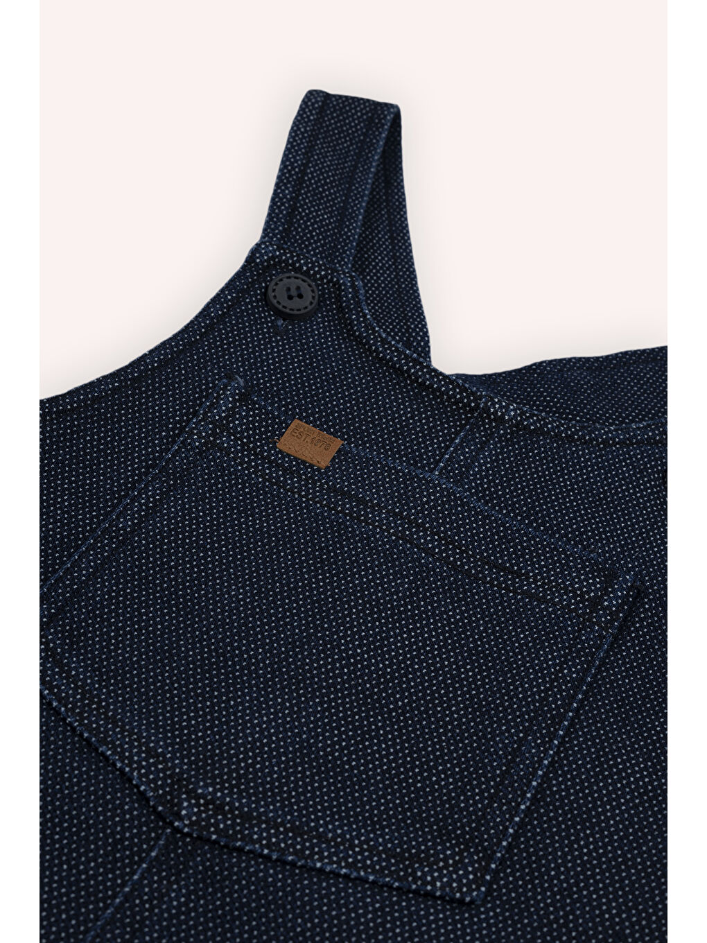 Lacivert Erkek Çocuk Askılı Salopet-2