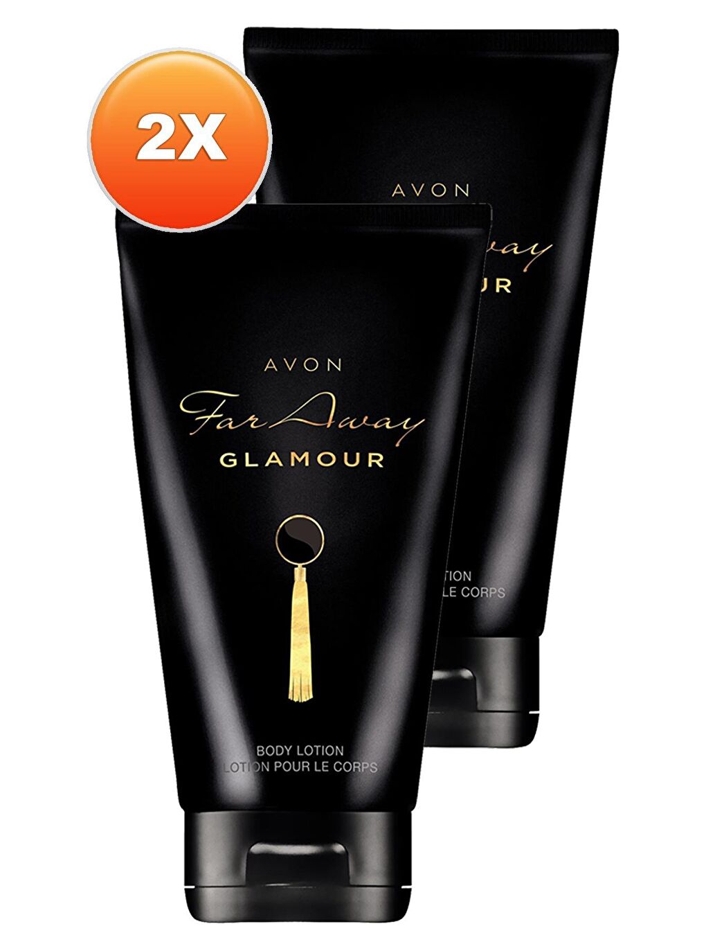 AVON Renksiz Far Away Glamour Vücut Losyonu 125 Ml. İkili Set - 1