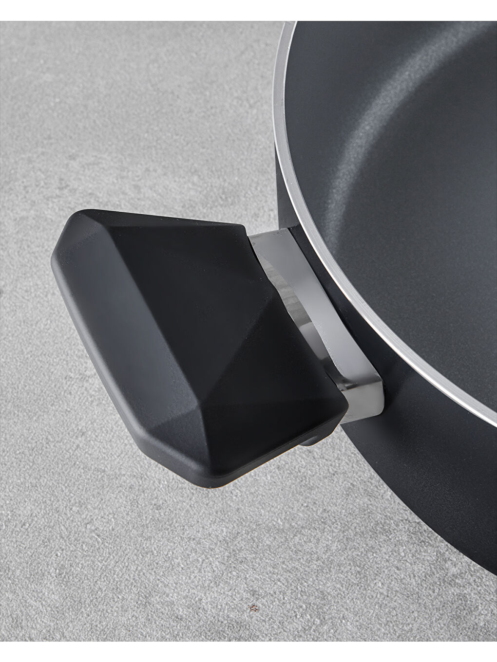 Prego CeraWell Sığ Tencere 26 cm Siyah-2