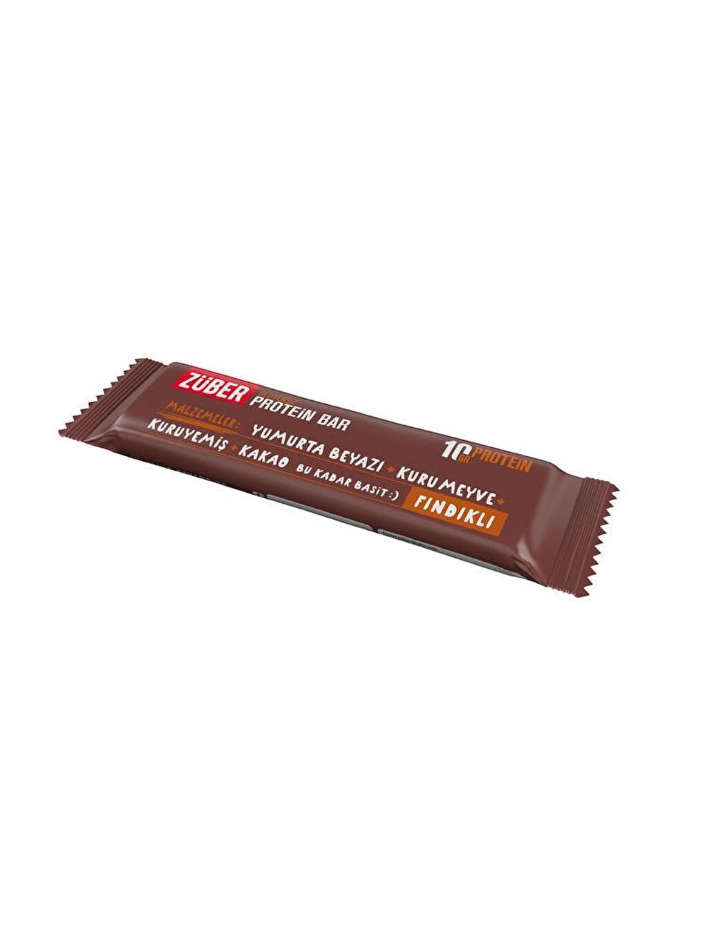 Züber Renksiz Fındıklı Protein Barı - 35 gr x 12 Adet - 2