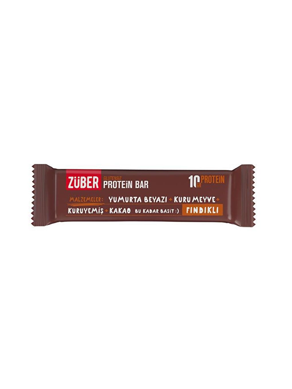 Züber Renksiz Fındıklı Protein Barı - 35 gr x 12 Adet - 3