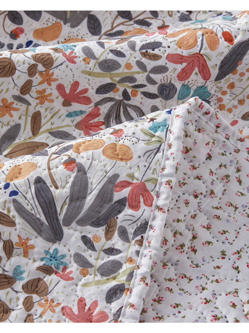 Wild Forest Tek Kişilik Çok Amaçlı Örtü Pembe-4