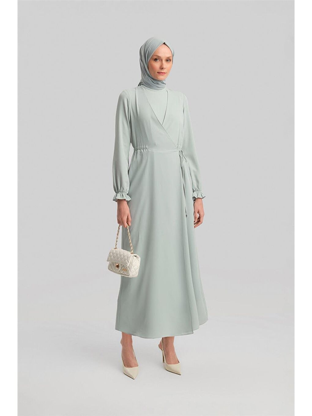 Anvelop Elbise Ort9230 Buz Mavi-1