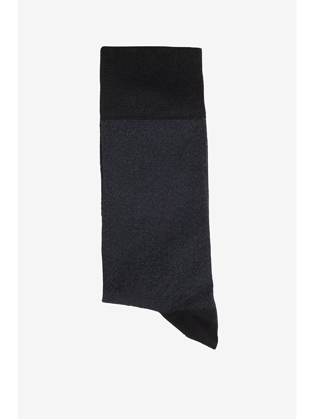 Erkek Siyah Desenli Tekli Çorap