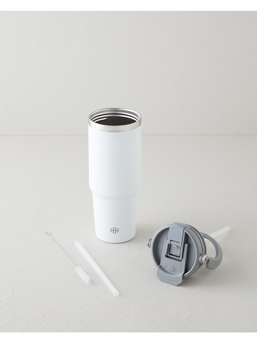 Good Mood Valen Çelik Termos 900 ml Beyaz-3