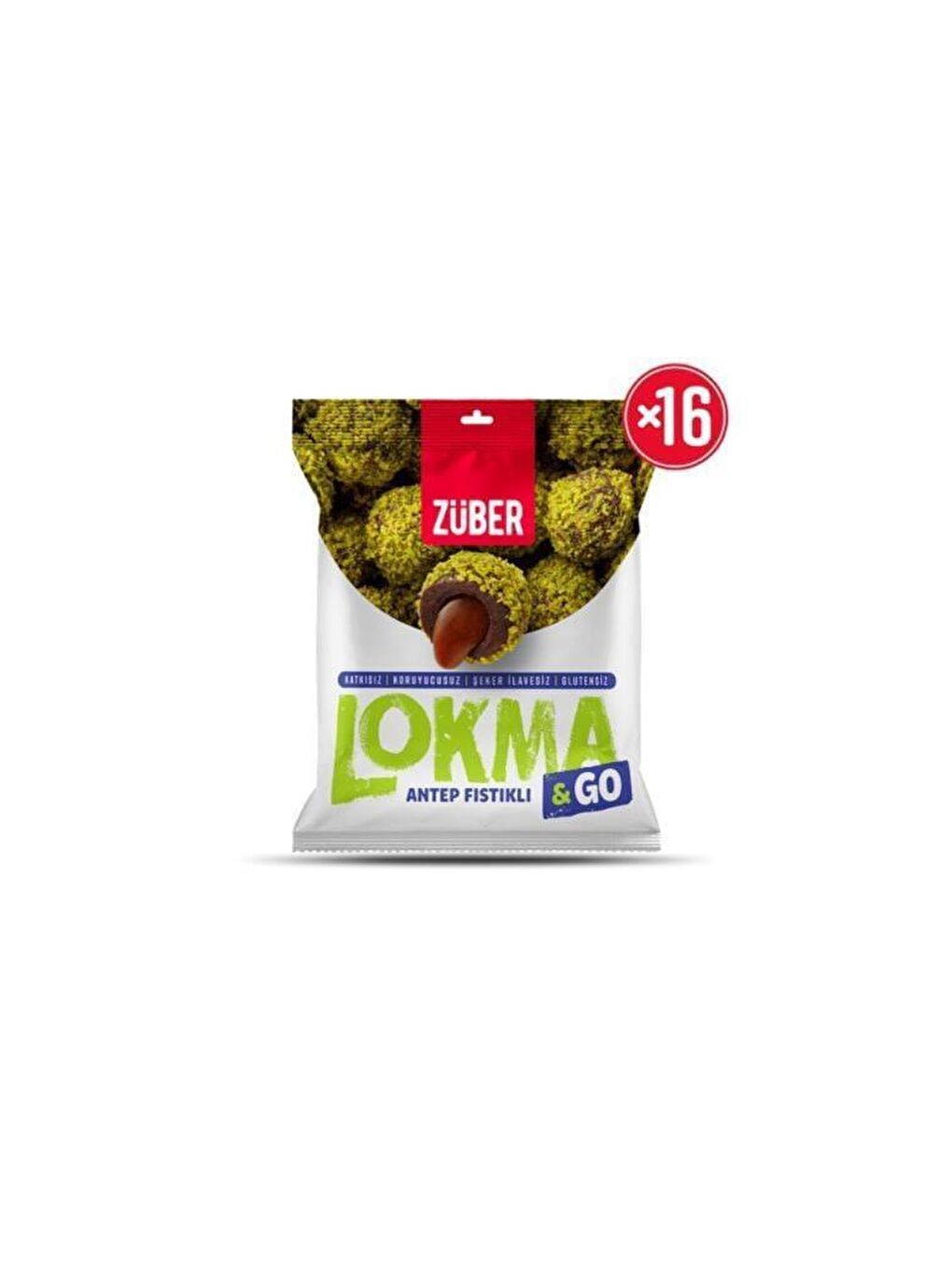 Züber Antep Fıstıklı Lokma & Go 32 G X 16