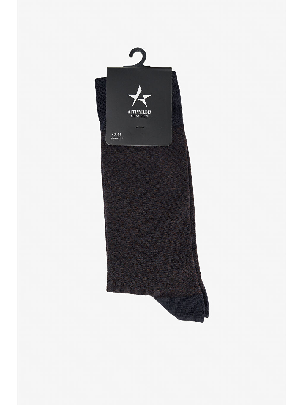 Erkek Lacivert-Bordo Desenli Tekli Çorap