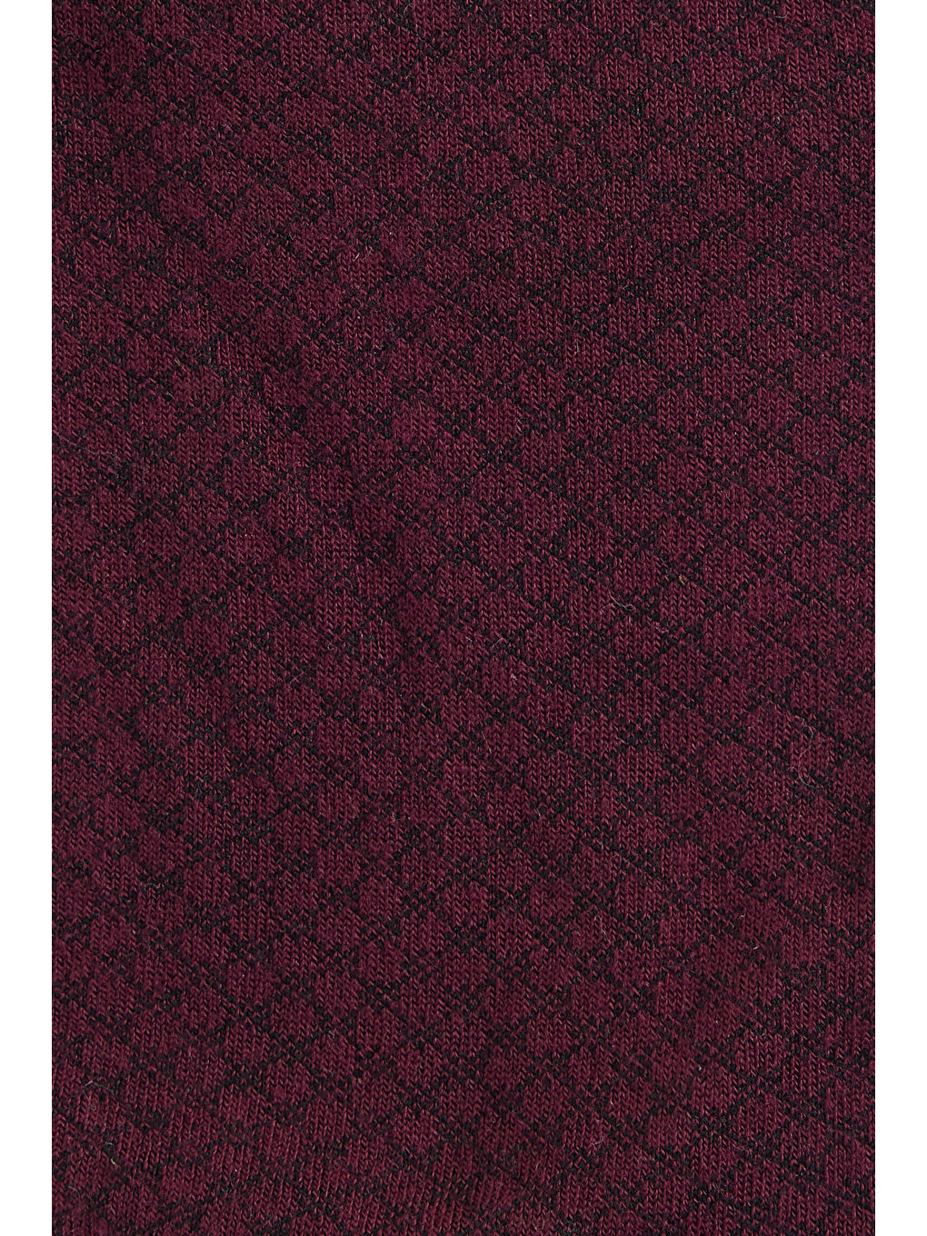 Erkek Bordo Desenli Tekli Çorap-1
