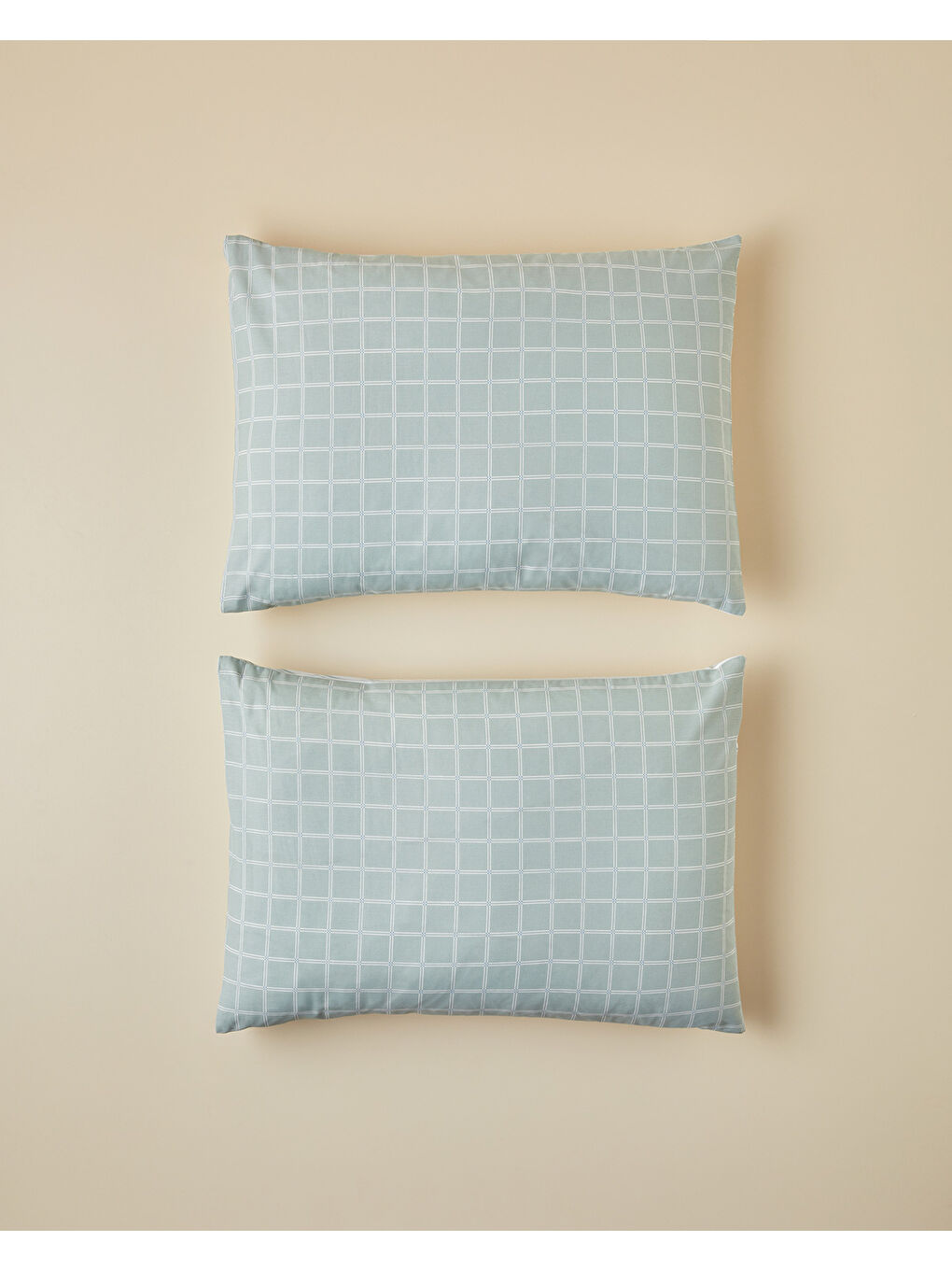 Plaid Zone Pamuklu 2'li Yastık Kılıfı 50x70 cm Yeşil