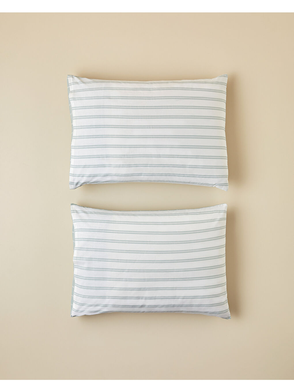 Plaid Zone Pamuklu 2'li Yastık Kılıfı 50x70 cm Yeşil-1