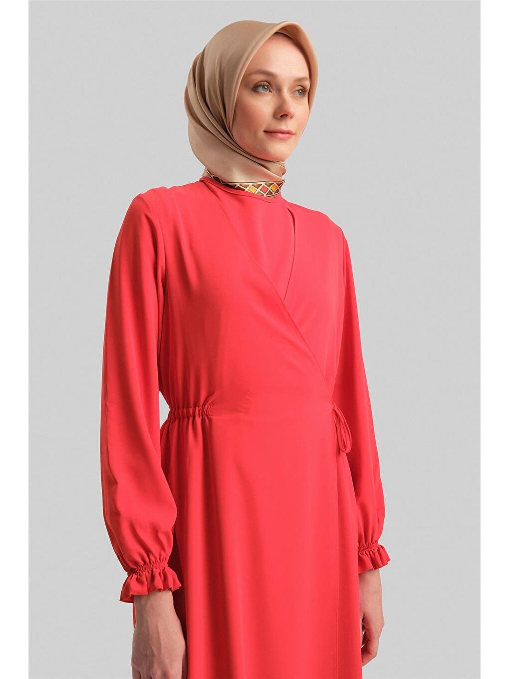 Anvelop Elbise Ort9230 Kırmızı-2