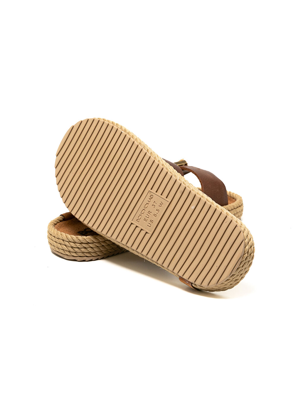 Bordo SYD12-00101 Sydney Kadın Terlik Crazy Cognag-5