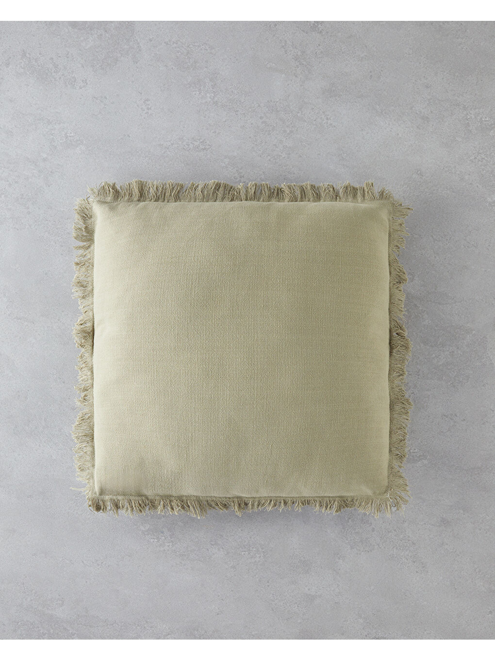 Delhi Kırlent Kılıfı 43x43 cm Yeşil