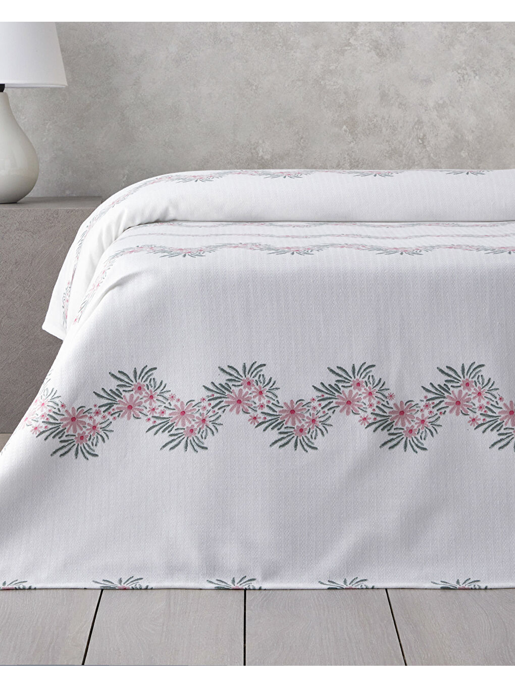 Daisy Chain Ecosoft Tek Kişilik Pike 150x220 cm Pembe-1