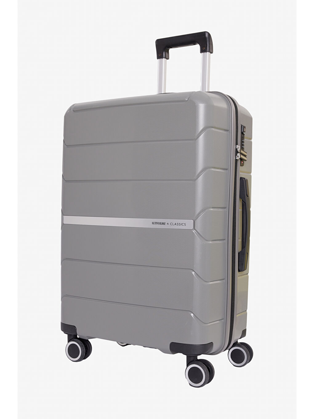 Erkek Gri Büyük Boy Valiz-1