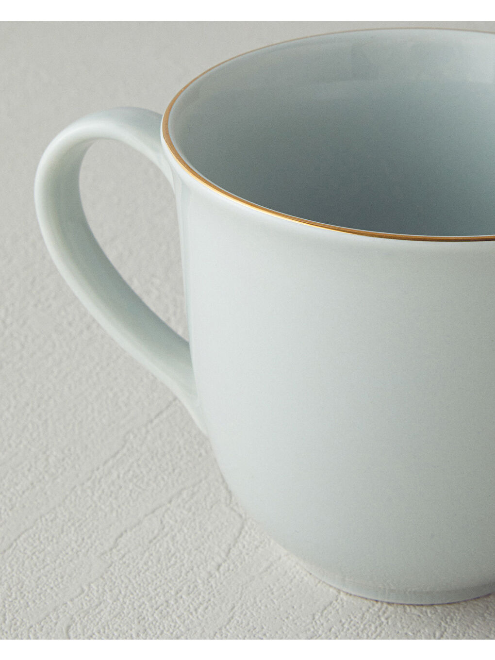 Pure Flower Porselen Kupa Açık Mavi-2