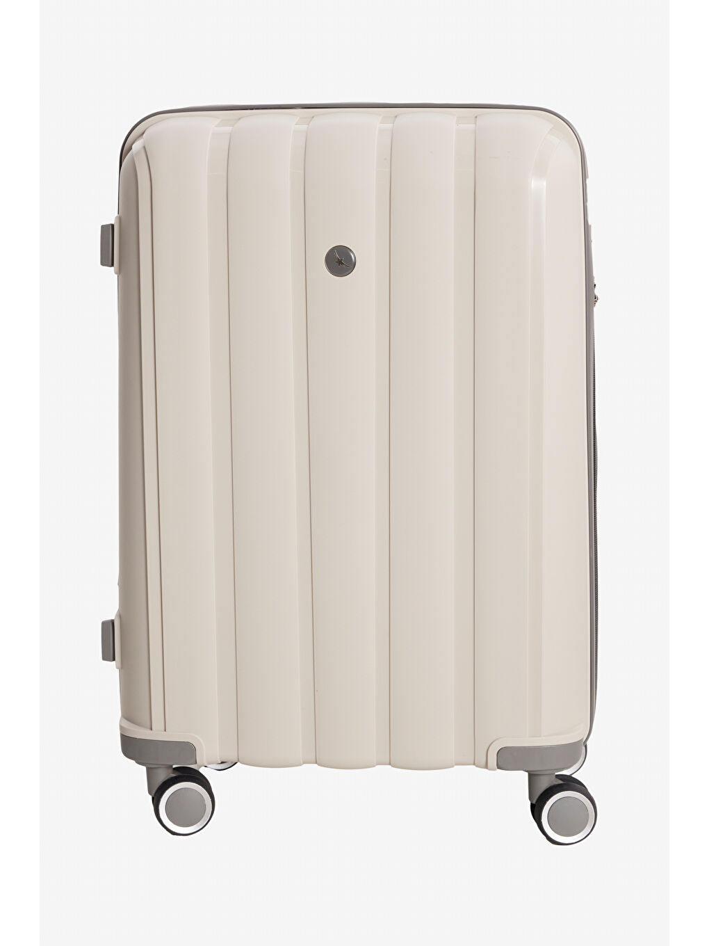 Erkek Bej Büyük Boy Valiz