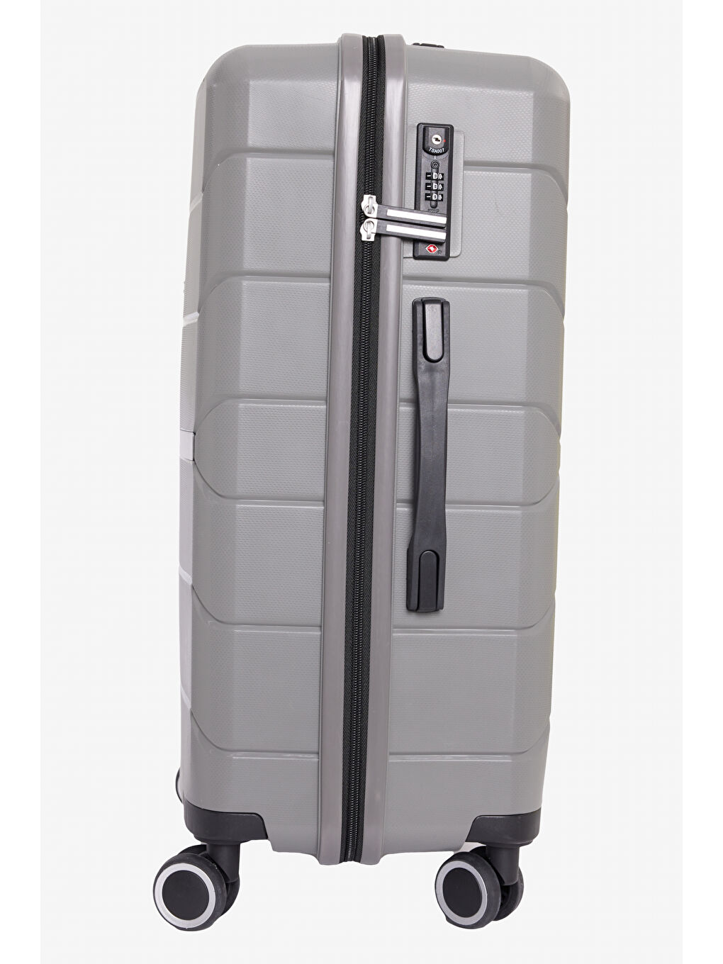 Erkek Gri Büyük Boy Valiz-3