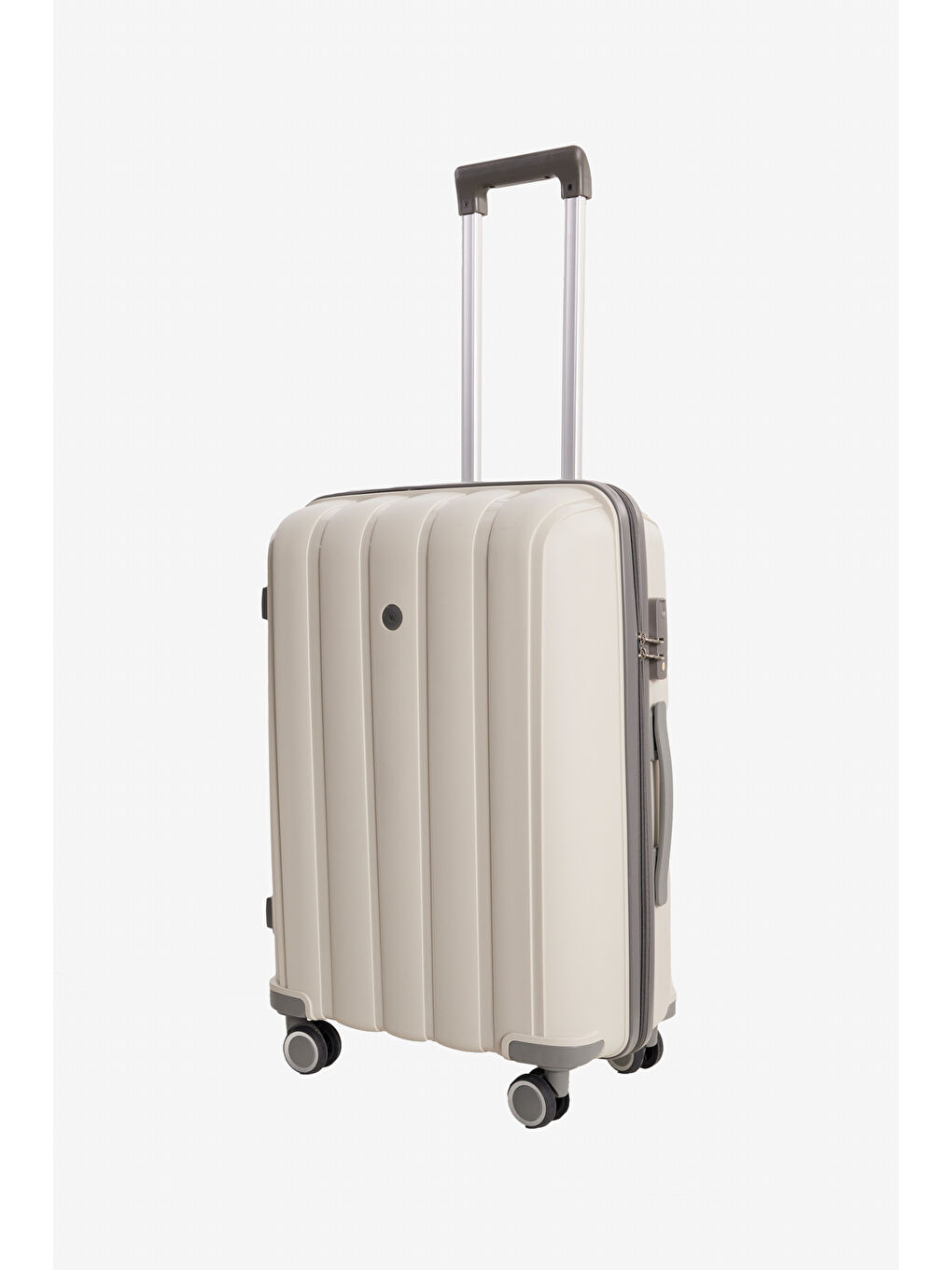 Erkek Bej Büyük Boy Valiz-1