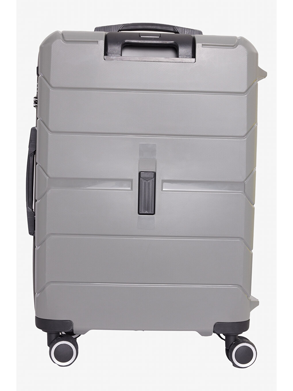 Erkek Gri Büyük Boy Valiz-4