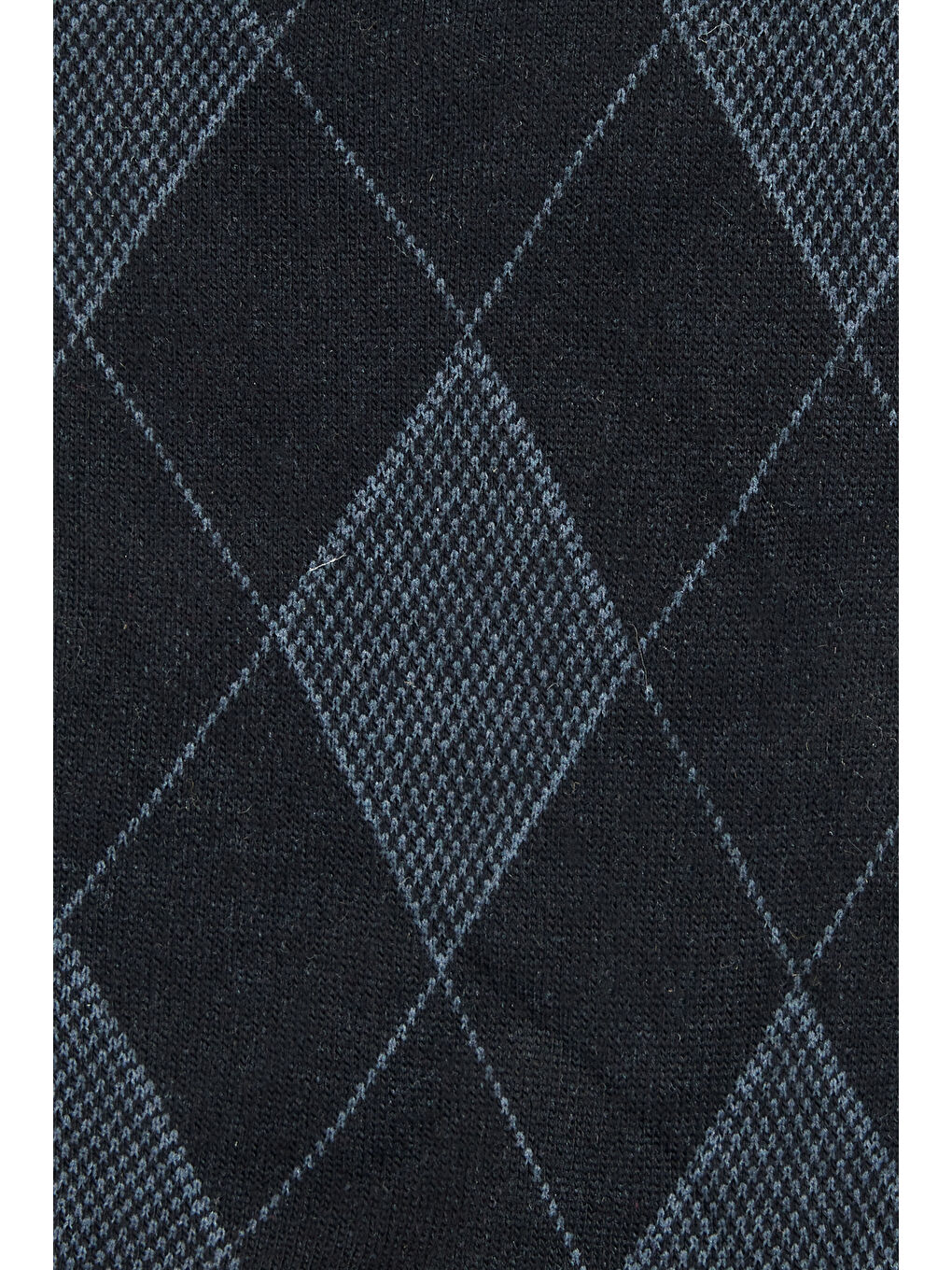 Erkek Siyah-Gri Desenli Tekli Çorap-1