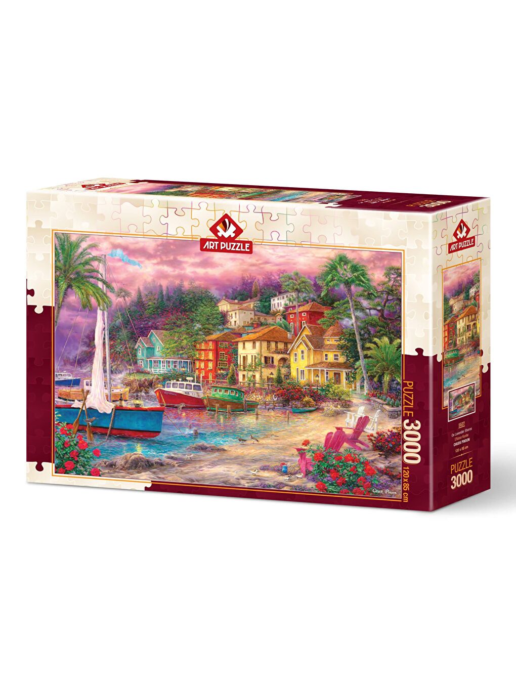 3000 Parça Puzzle Eflatun Kıyılar-1