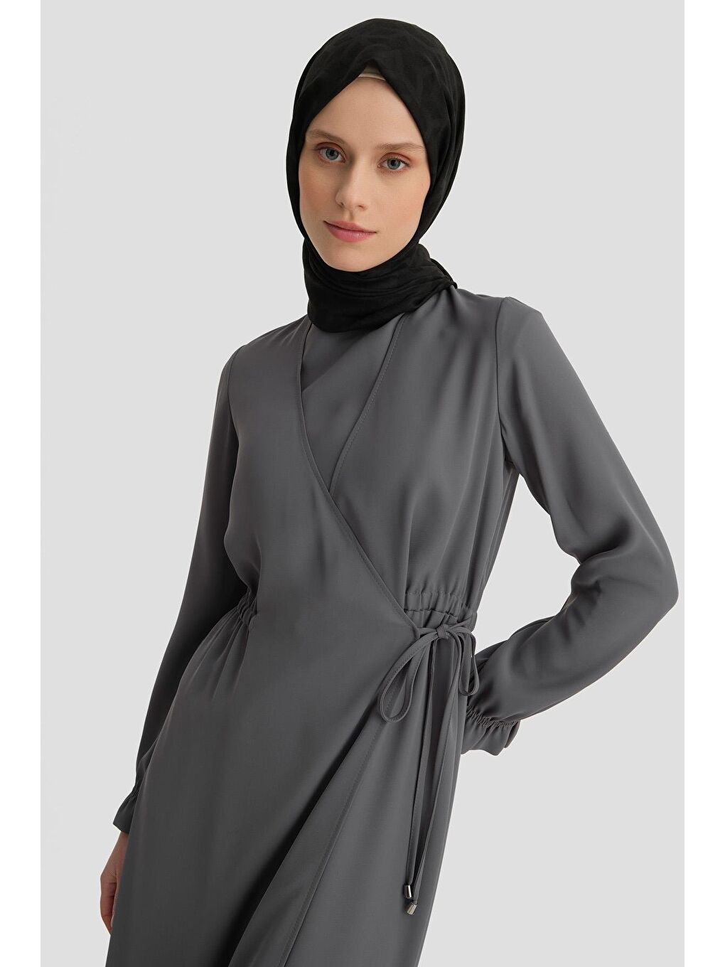 Gri Anvelop Elbise Ort9230 Antrasit-2