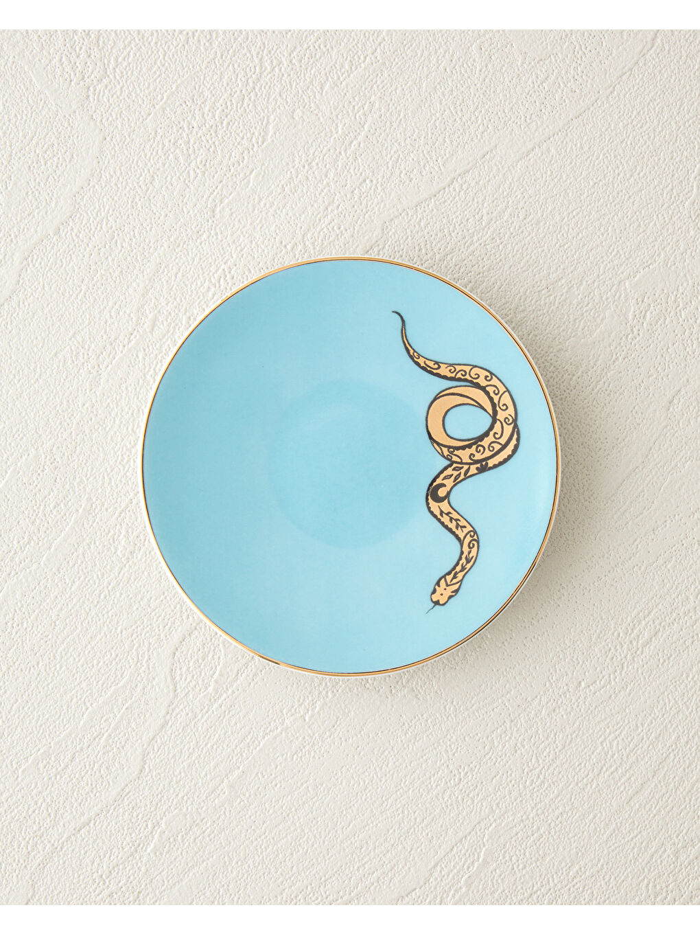 Talisman Snake Bone China Çerezlik 10 cm Açık Mavi