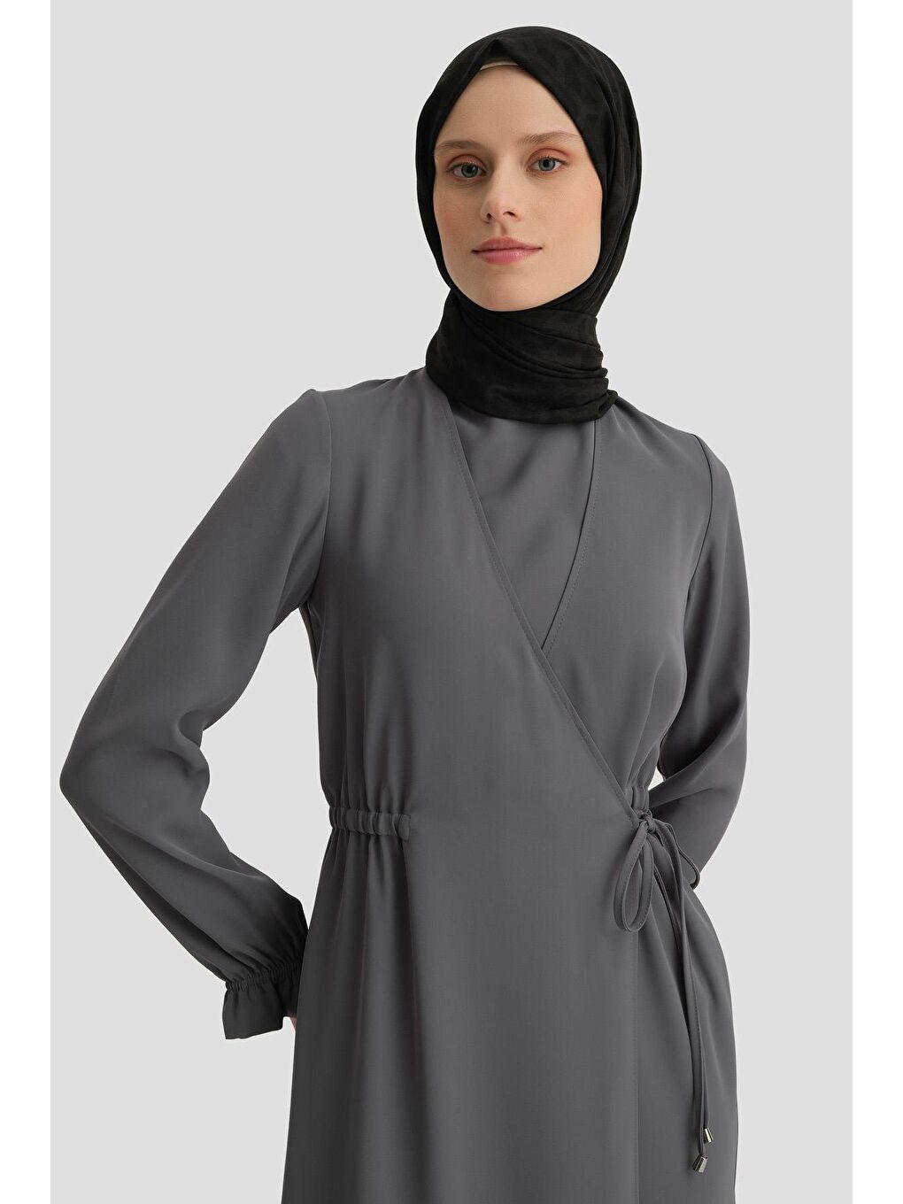 Gri Anvelop Elbise Ort9230 Antrasit-3