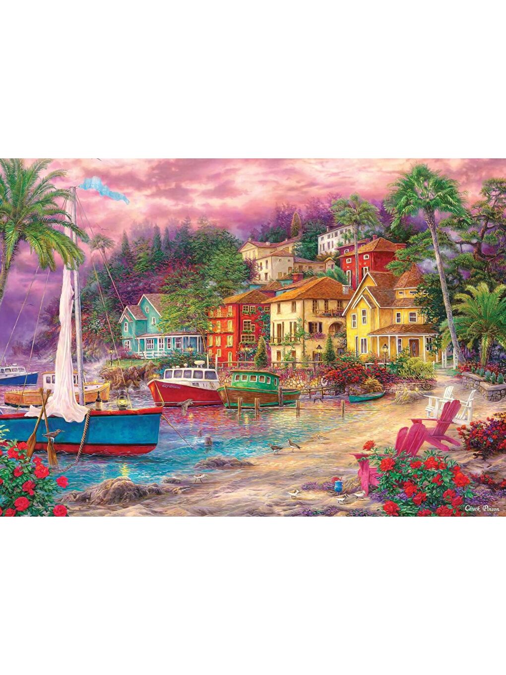 3000 Parça Puzzle Eflatun Kıyılar-2