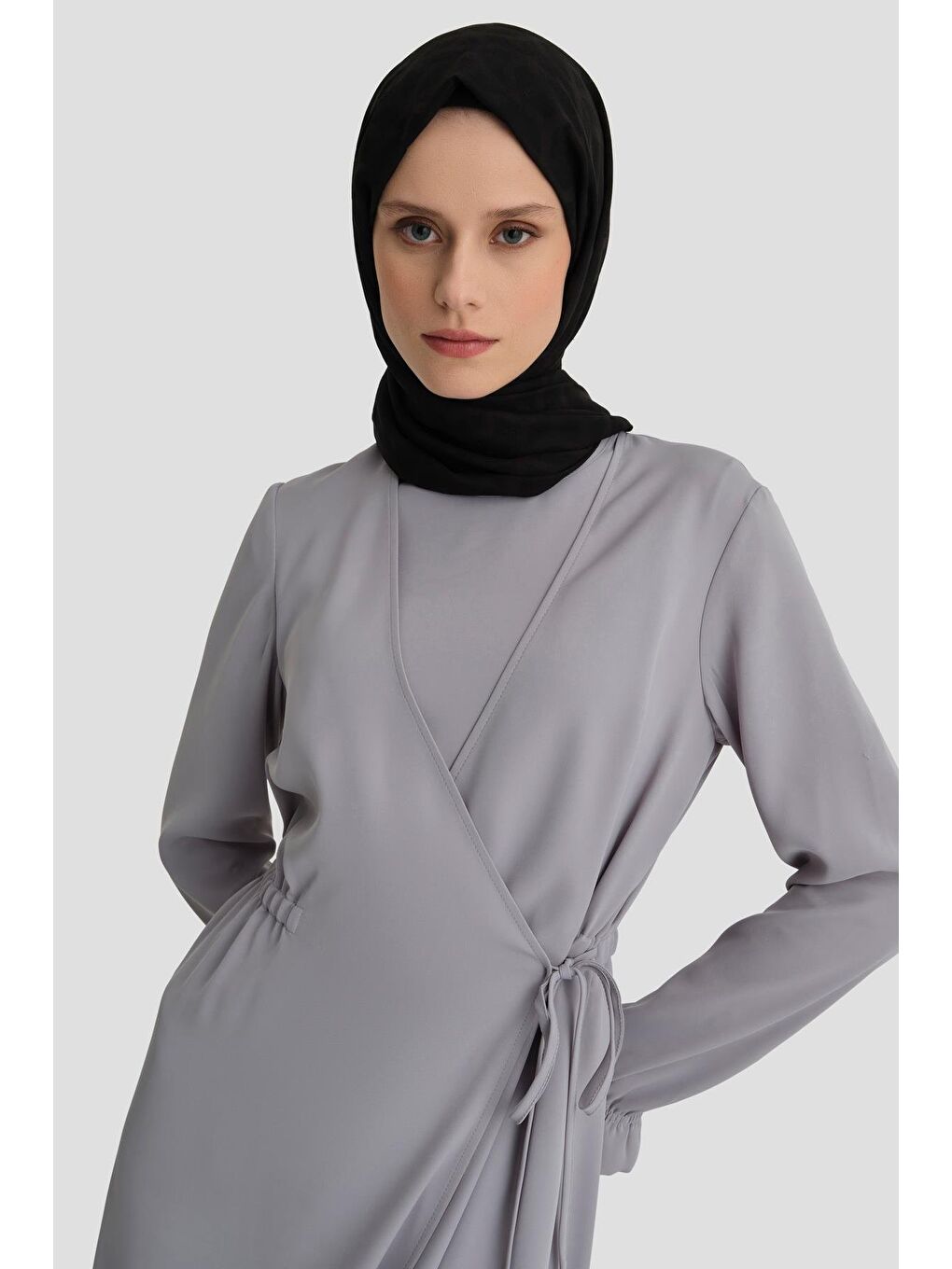 Anvelop Elbise Ort9230 Gri-3