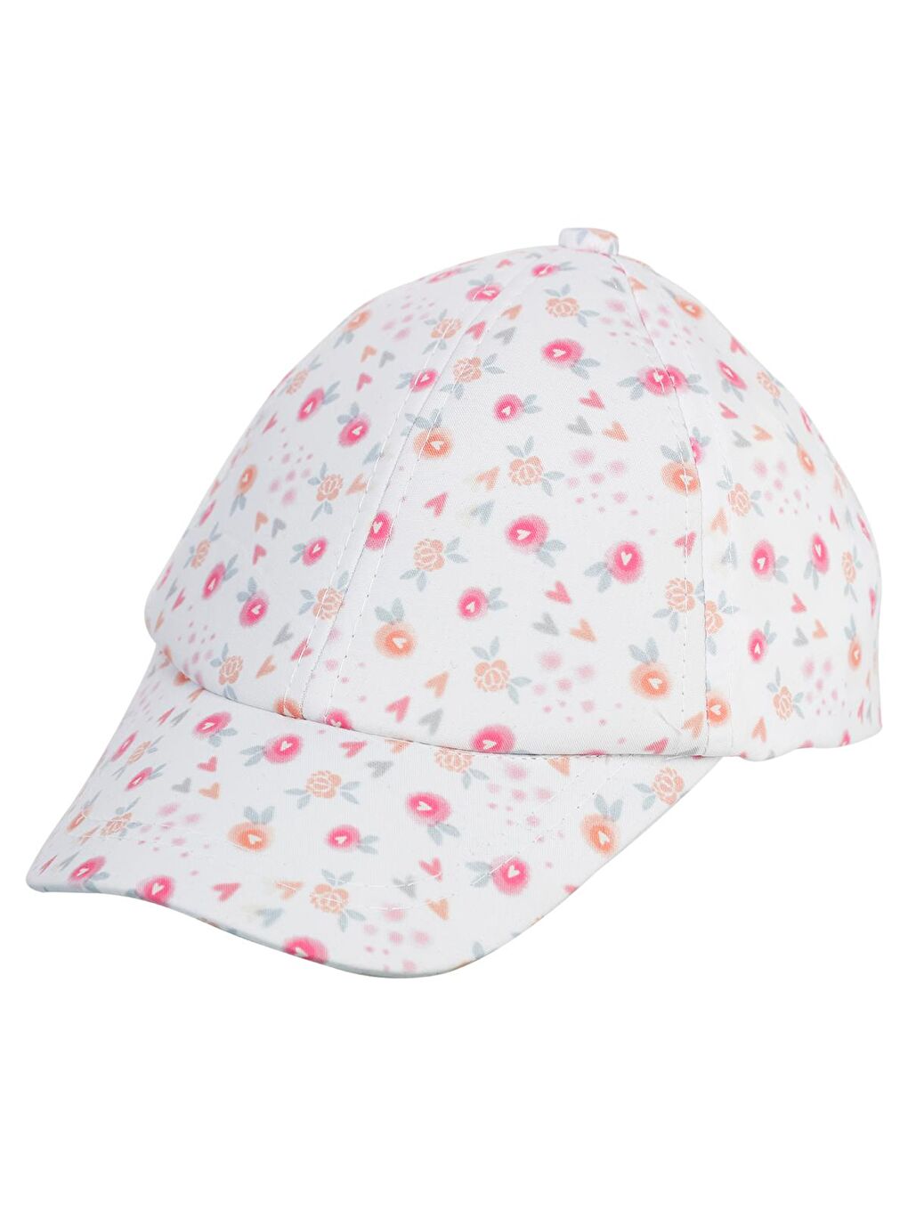 Kız Bebek Kep Şapka 0-24 Ay Beyaz