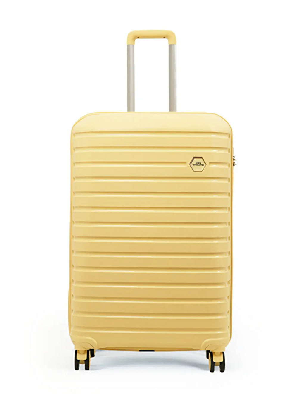 Sarı Line Style 3'lü Set Valiz 10663-1