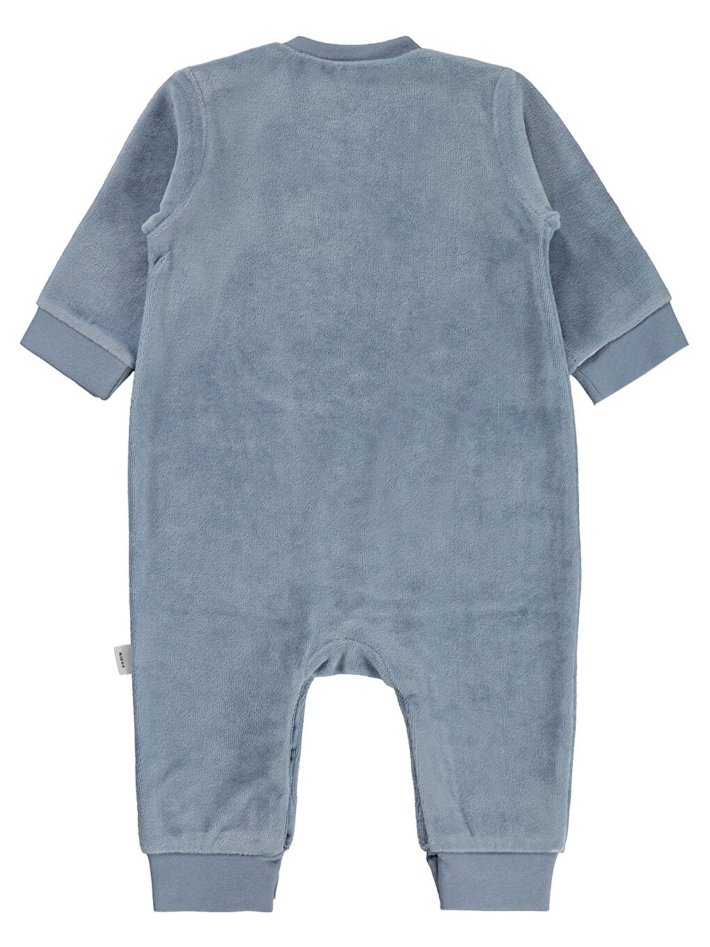 Baby Fok Balığı Nakışlı 6-18 Ay Tulum - Mavi-1