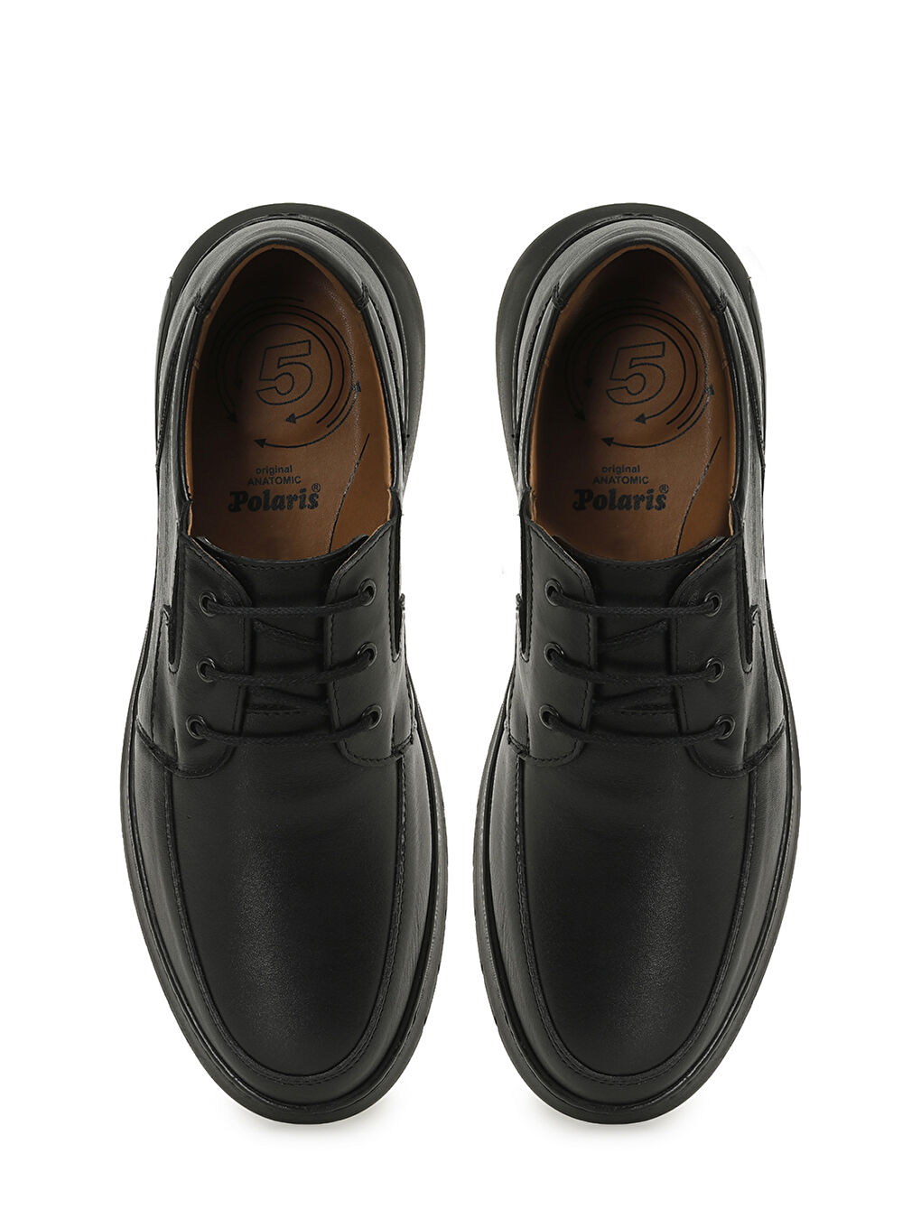 109042.M 5PR Siyah Erkek Rahat Ayakkabı-3