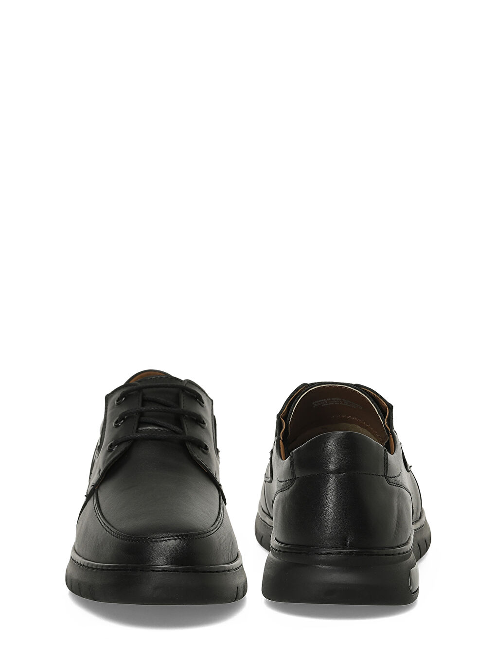 109042.M 5PR Siyah Erkek Rahat Ayakkabı-4