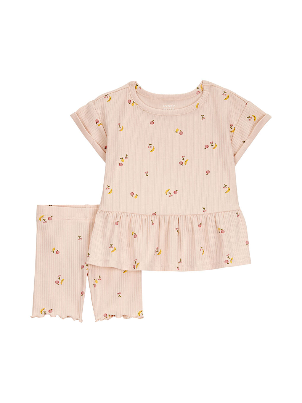 Karışık Kız Bebek Şortlu Set