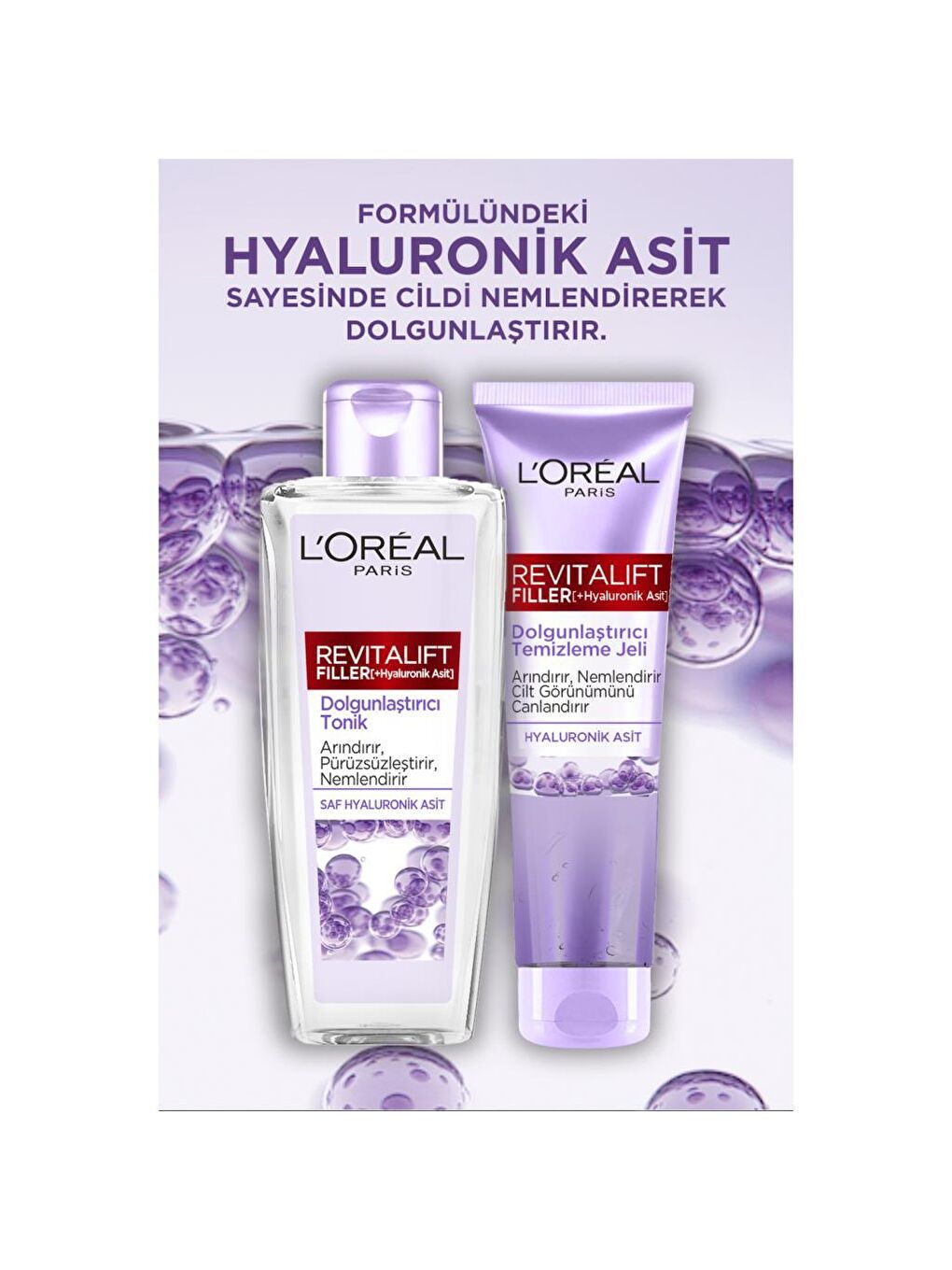 L'Oreal Paris Beyaz Revitalift Filler Dolgunlaştırıcı Tonik 200ml - Hyaluronik Asit - 3