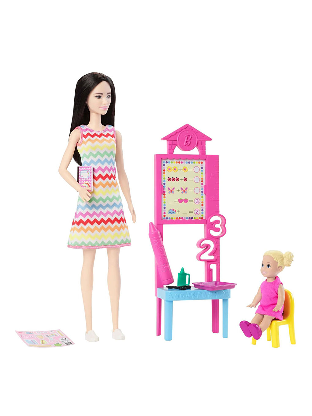 Barbie Bakım Temalı Kariyer Oyun Setleri JCR71-JCR77-4