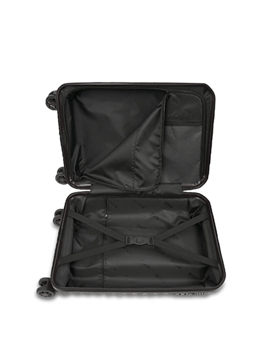 Siyah Line Style 3'lü Set Valiz 10663-2